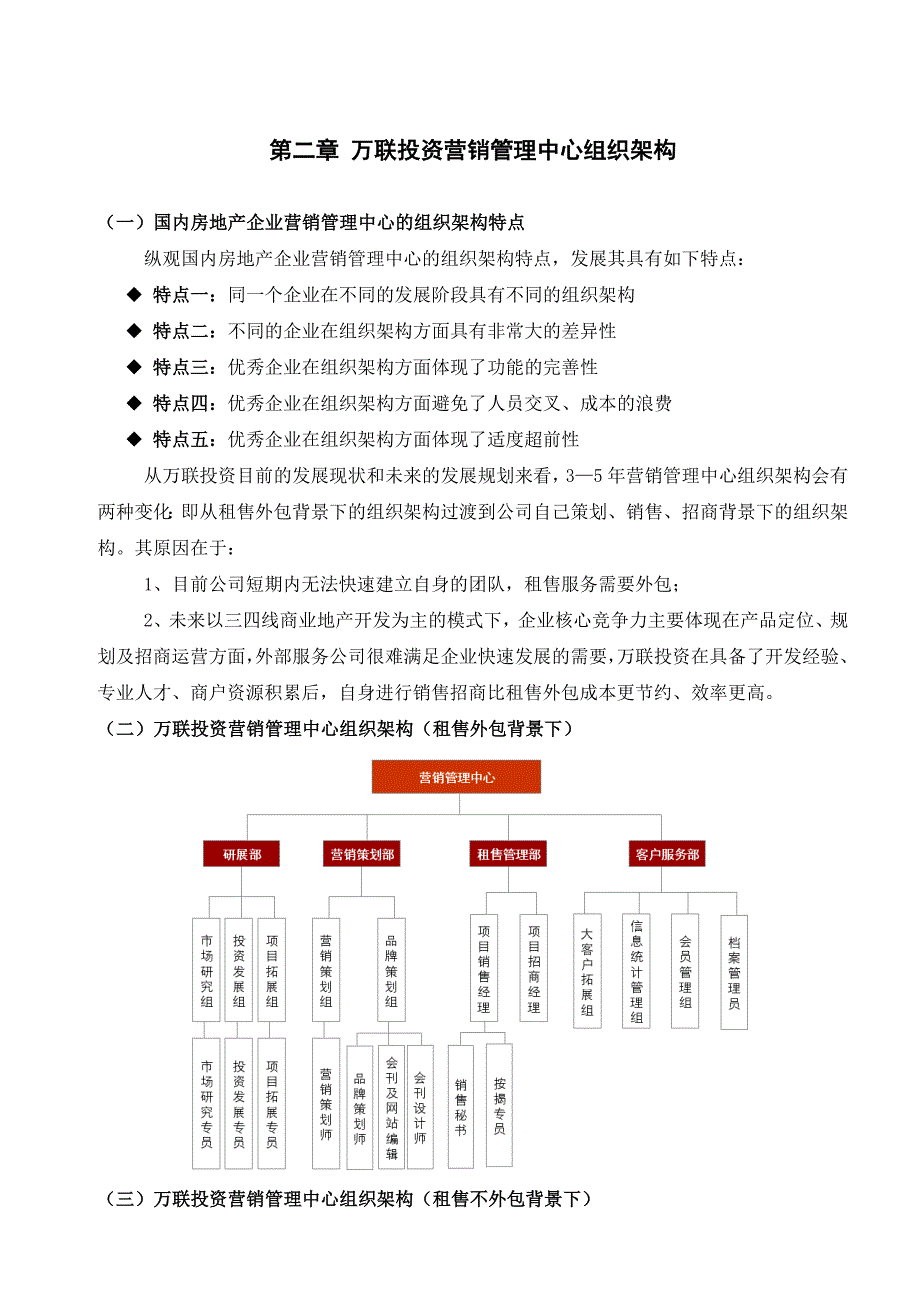 某房地产营销管理中心组织架构及管理制度120_第4页