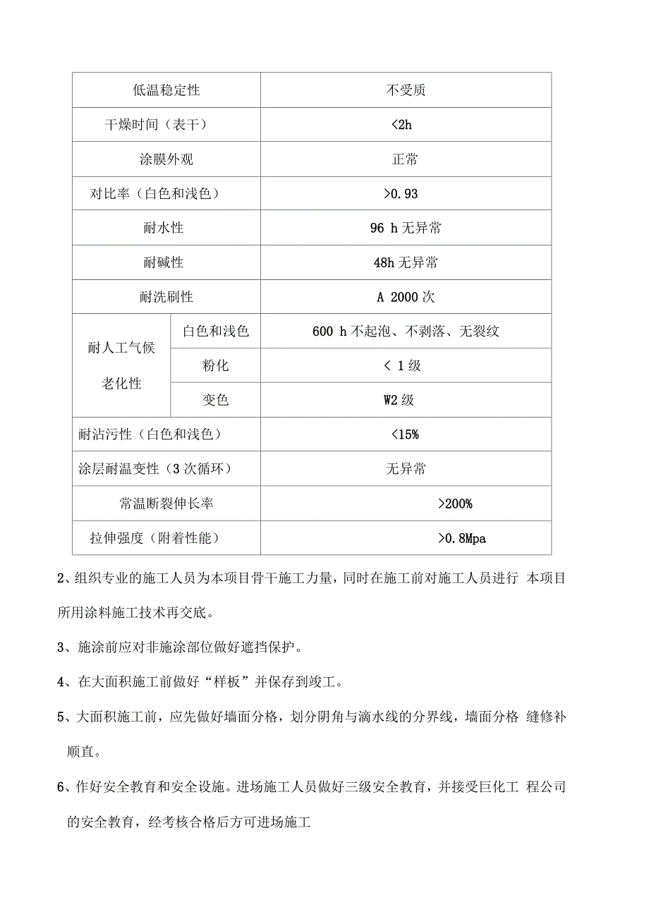 外墙涂料施工组织设计_第2页