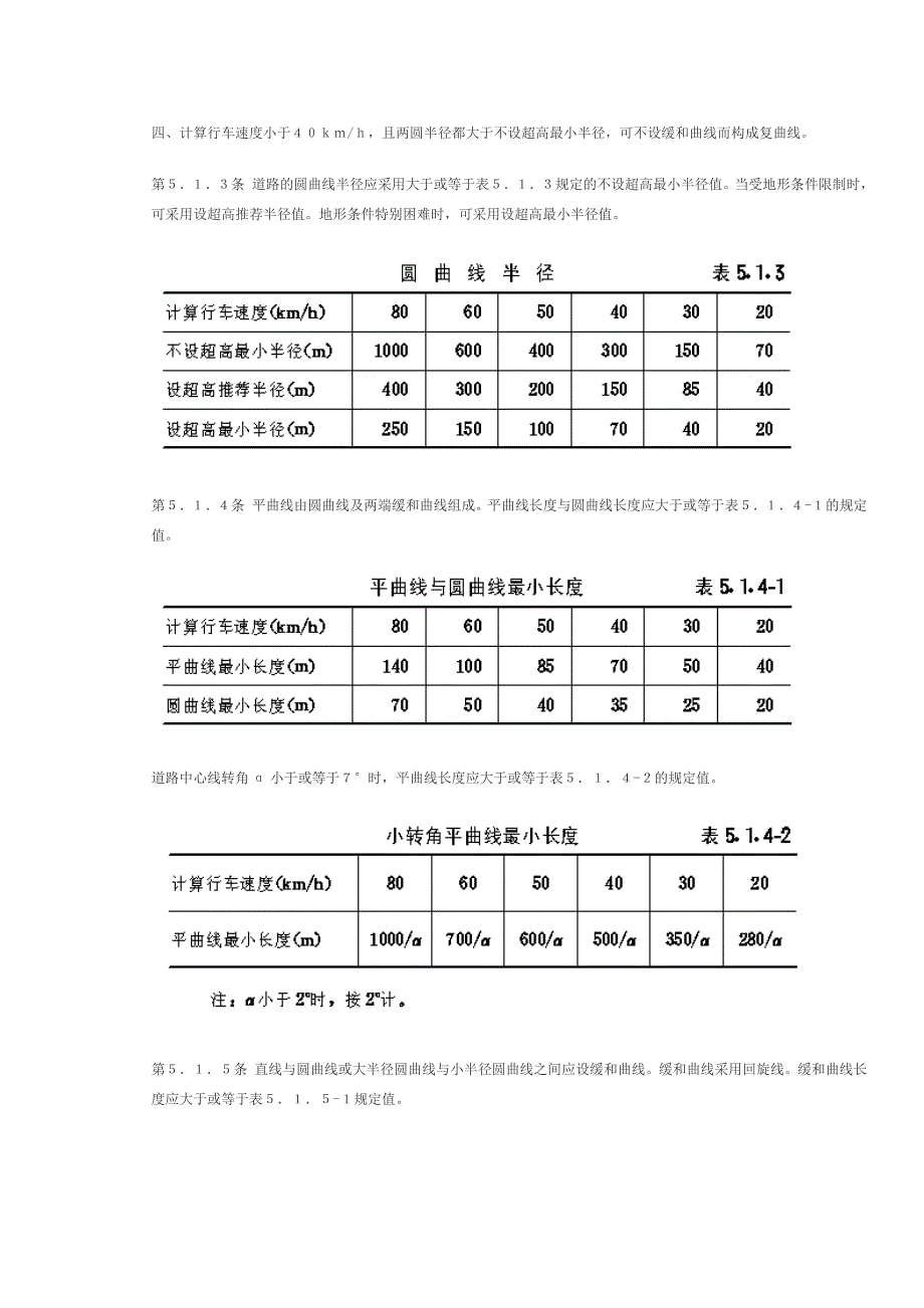 城市道路设计规范平面与纵断面设计_第2页