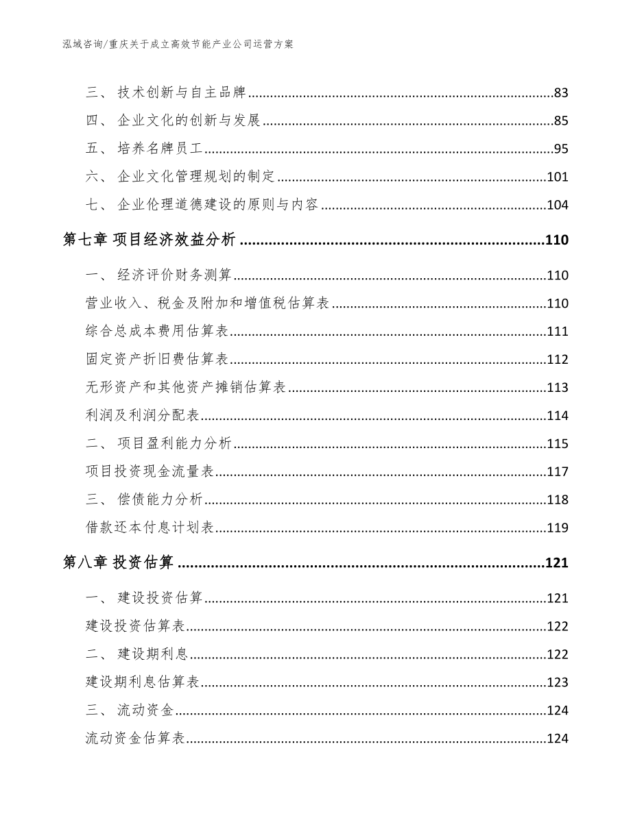 重庆关于成立高效节能产业公司运营方案_第4页