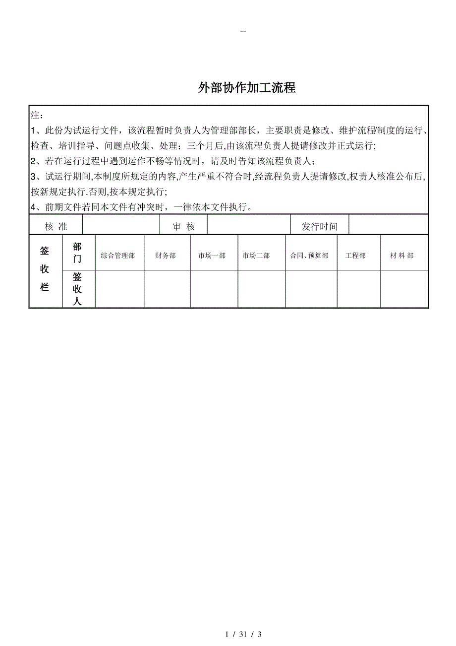 外协加工管理流程_第1页