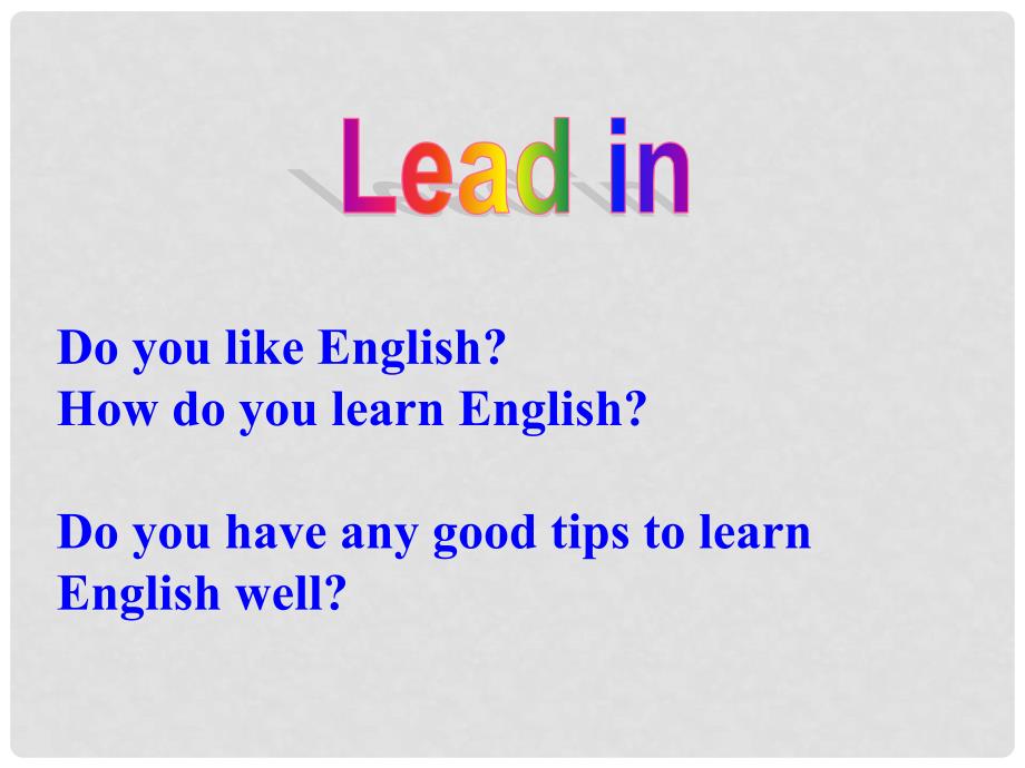 七年级英语下册 Unit 5 I Love Learning English Lesson 28 How Do I Learn English教学课件 （新版）冀教版_第3页