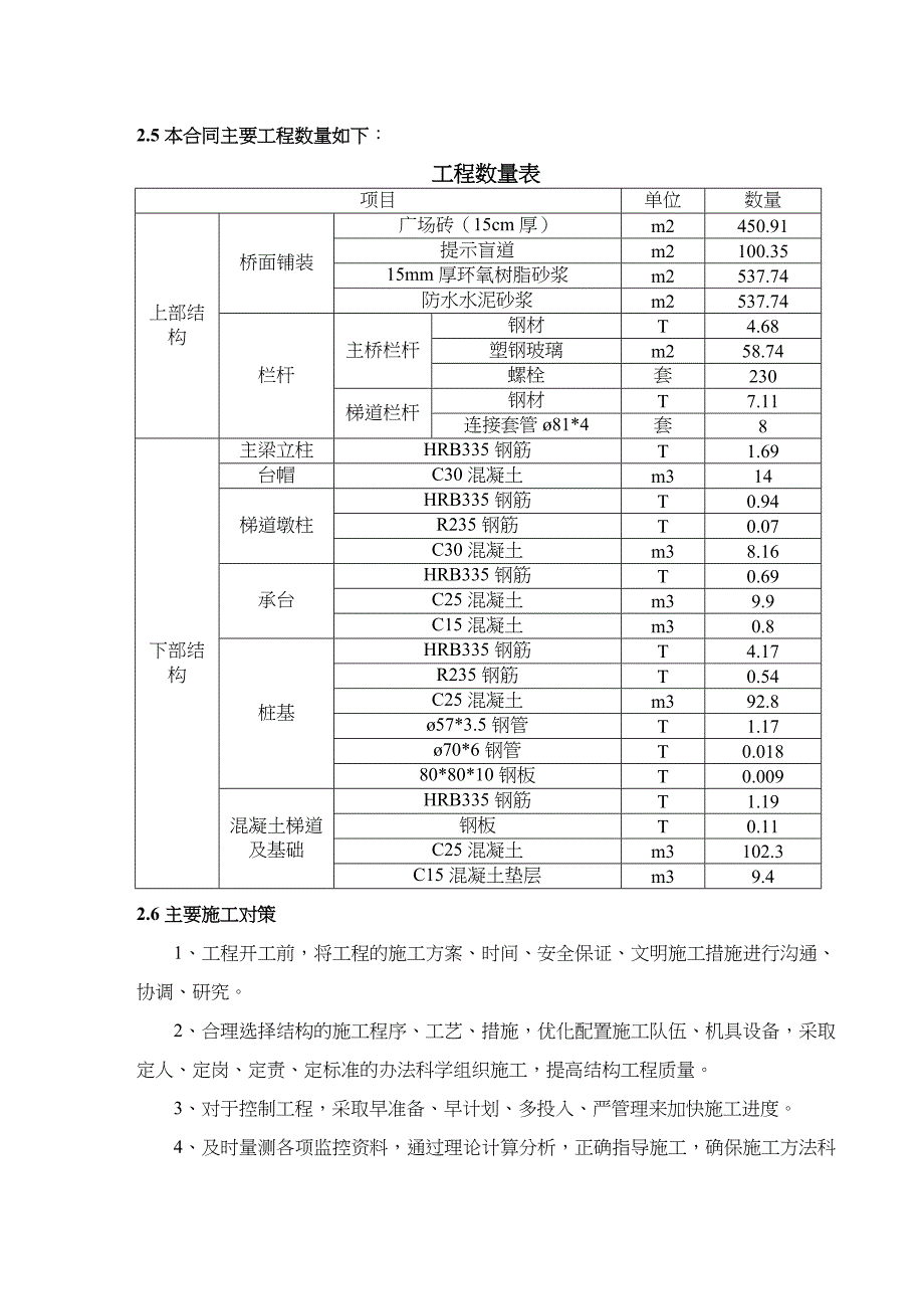 人行天桥施工组织设计方案_第3页