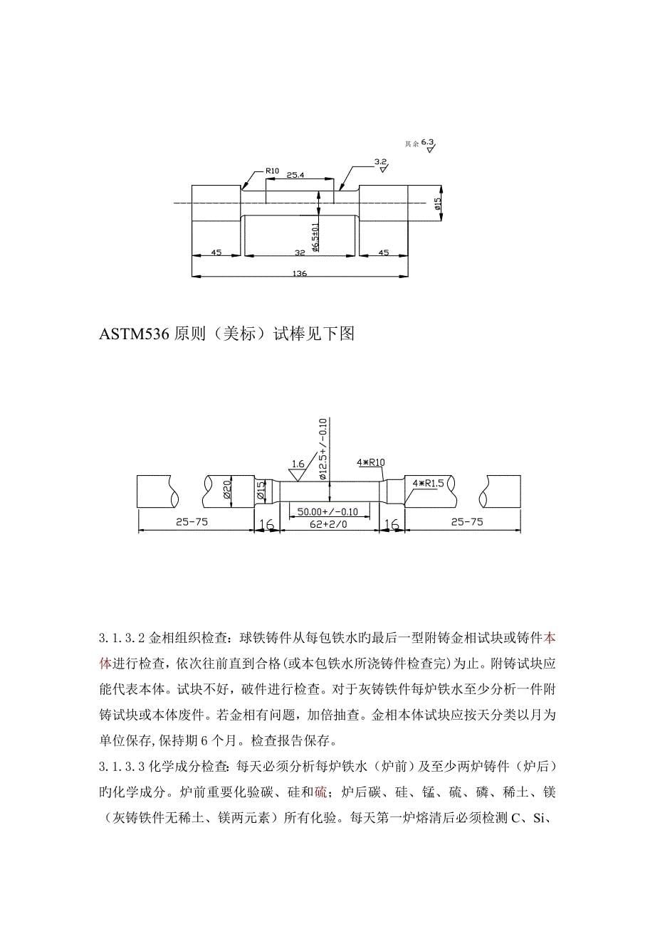 铸铁件通用检验标准_第5页