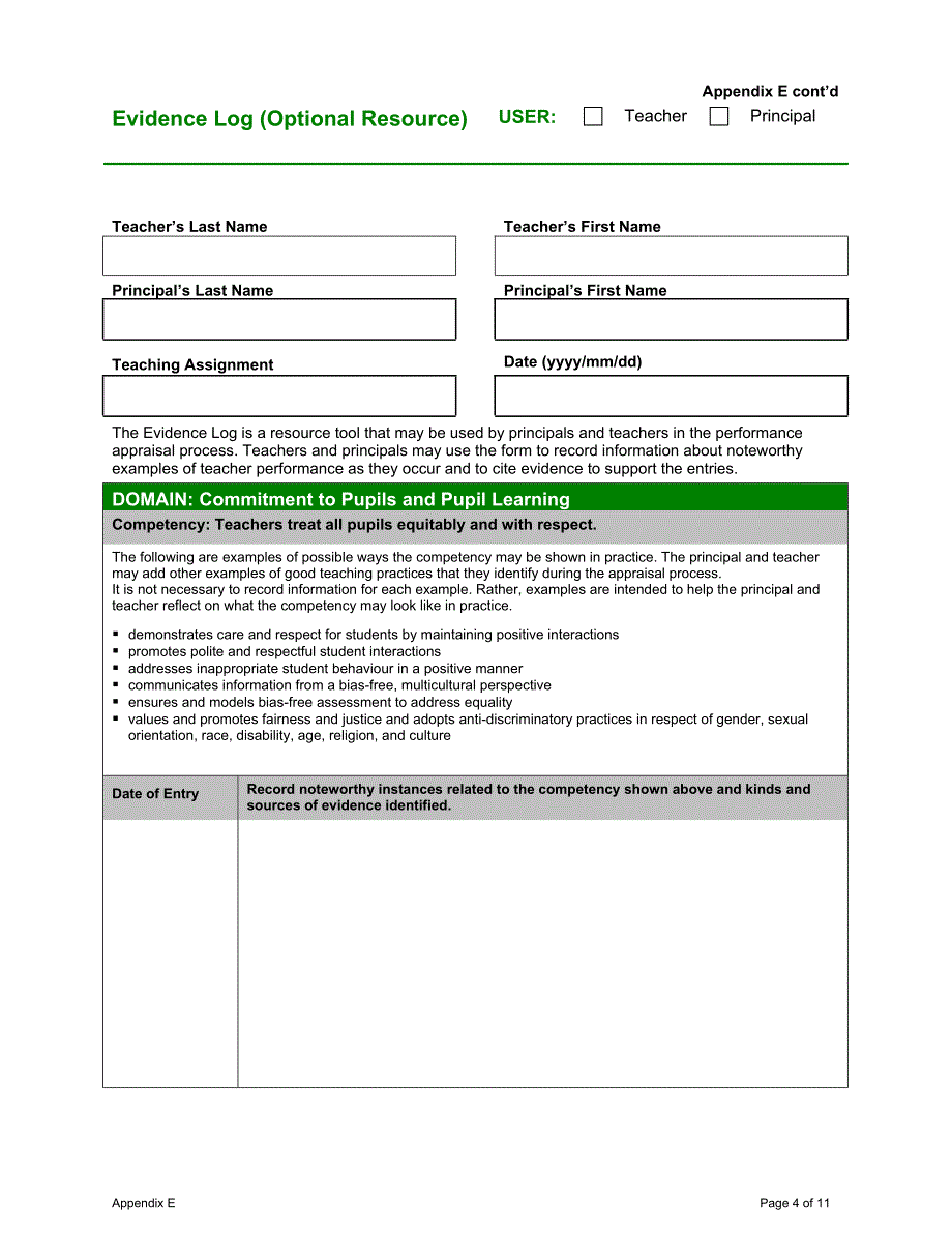 Appendix A - Thunder Bay Catholic District School Board 附录一：雷湾天主教学校局_第4页