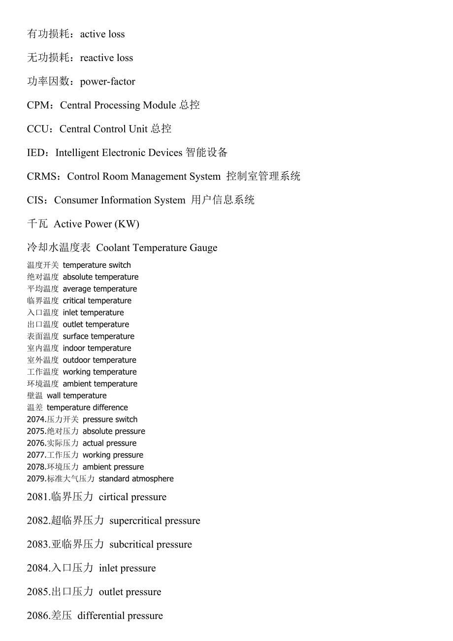 太阳能热发电英语词汇_第5页