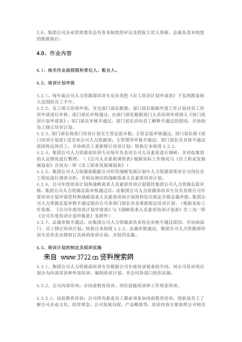 277集团公司人力资源规范化管理制度大全DOC74页_第5页