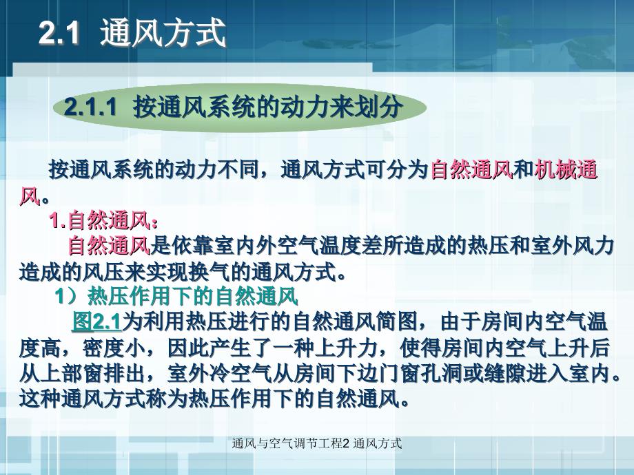 通风与空气调节工程2通风方式课件_第4页