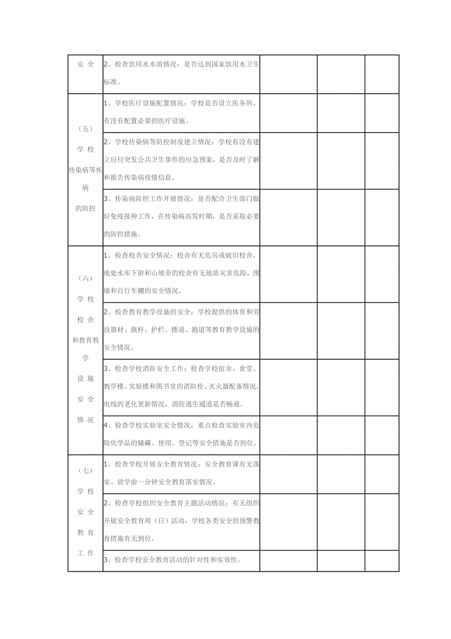 学校安全隐患排查情况记录表._第3页