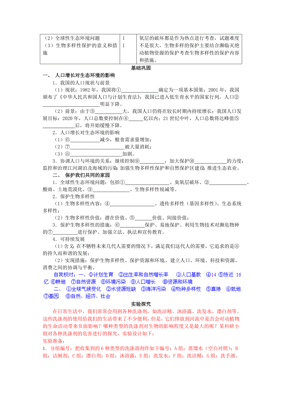 得分宝典高中生物专题07第6章生态环境的保护_第2页