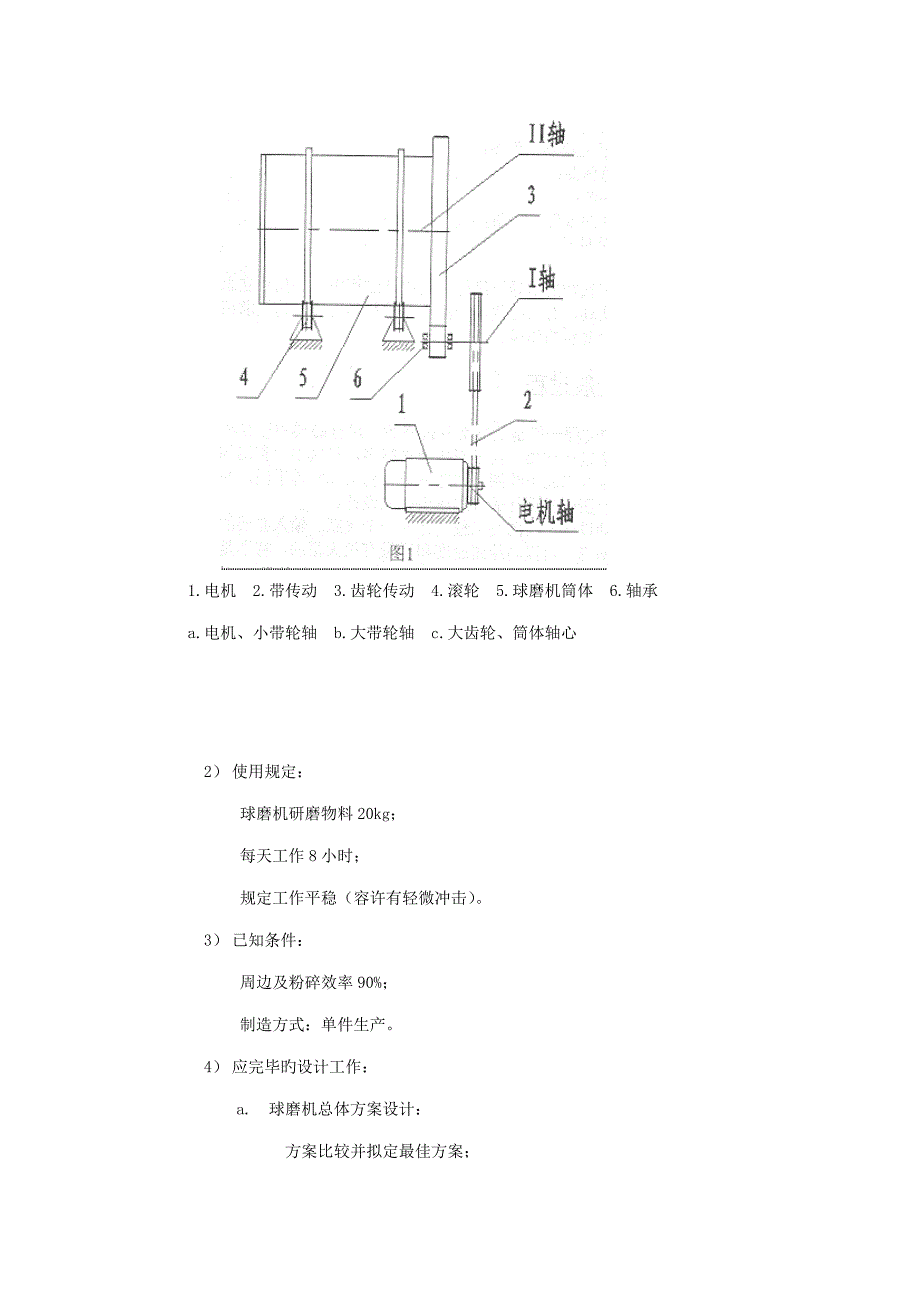 球磨机设计专项说明书参考版其数据仅供参考_第4页