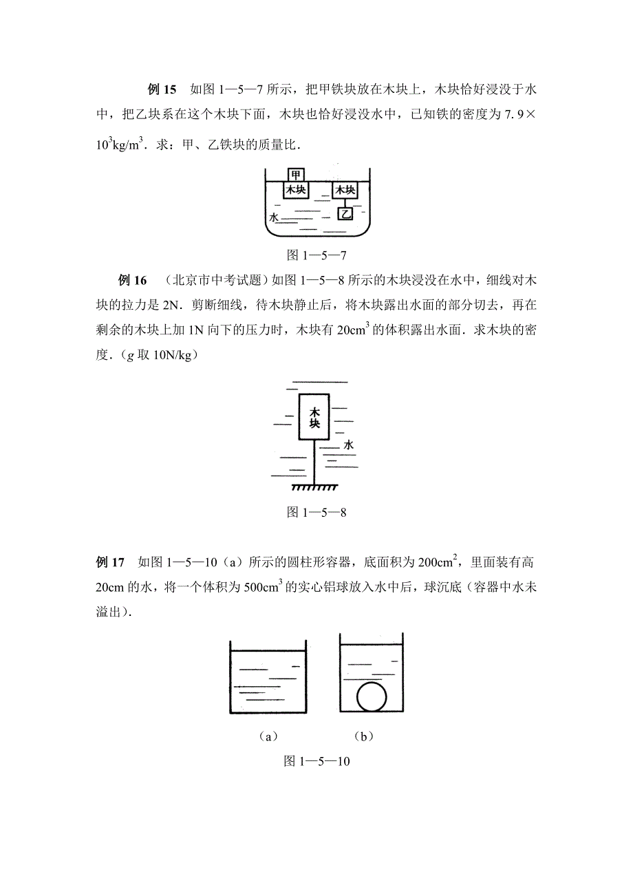 浮力经典例题(强烈推荐)_第4页