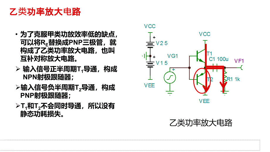 58-互补对称放大电路《电工电子技术》_第3页