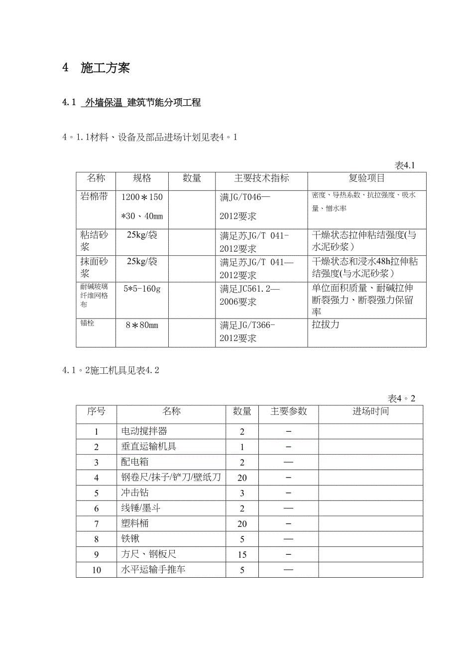 【建筑施工方案】岩棉带施工方案(DOC 34页)_第5页