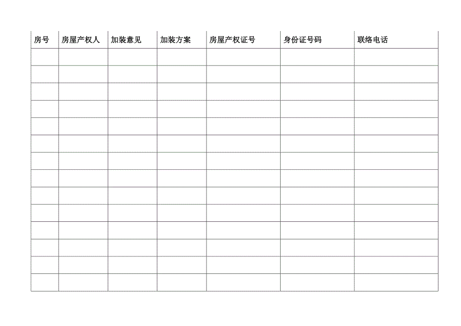 旧住宅加装电梯业主承诺书_第4页