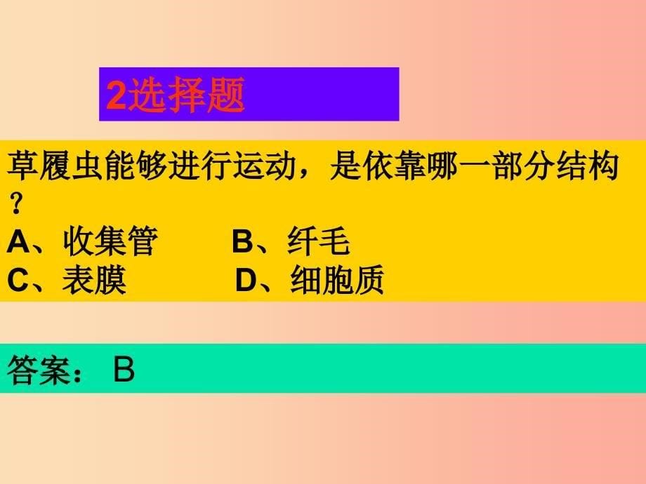 吉林省长春市七年级生物上册 第三单元 第一章 第一节 藻类、苔藓和蕨类植物课件3 新人教版.ppt_第5页