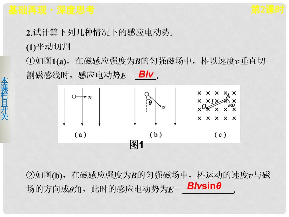 高考物理大一轮复习 第十章第2课时 法拉第电磁感定律 自感 涡流课件_第2页