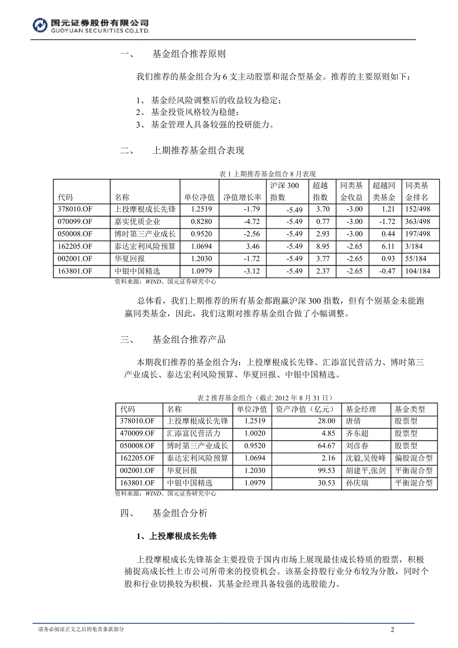 基金组合(9月)0906_第2页