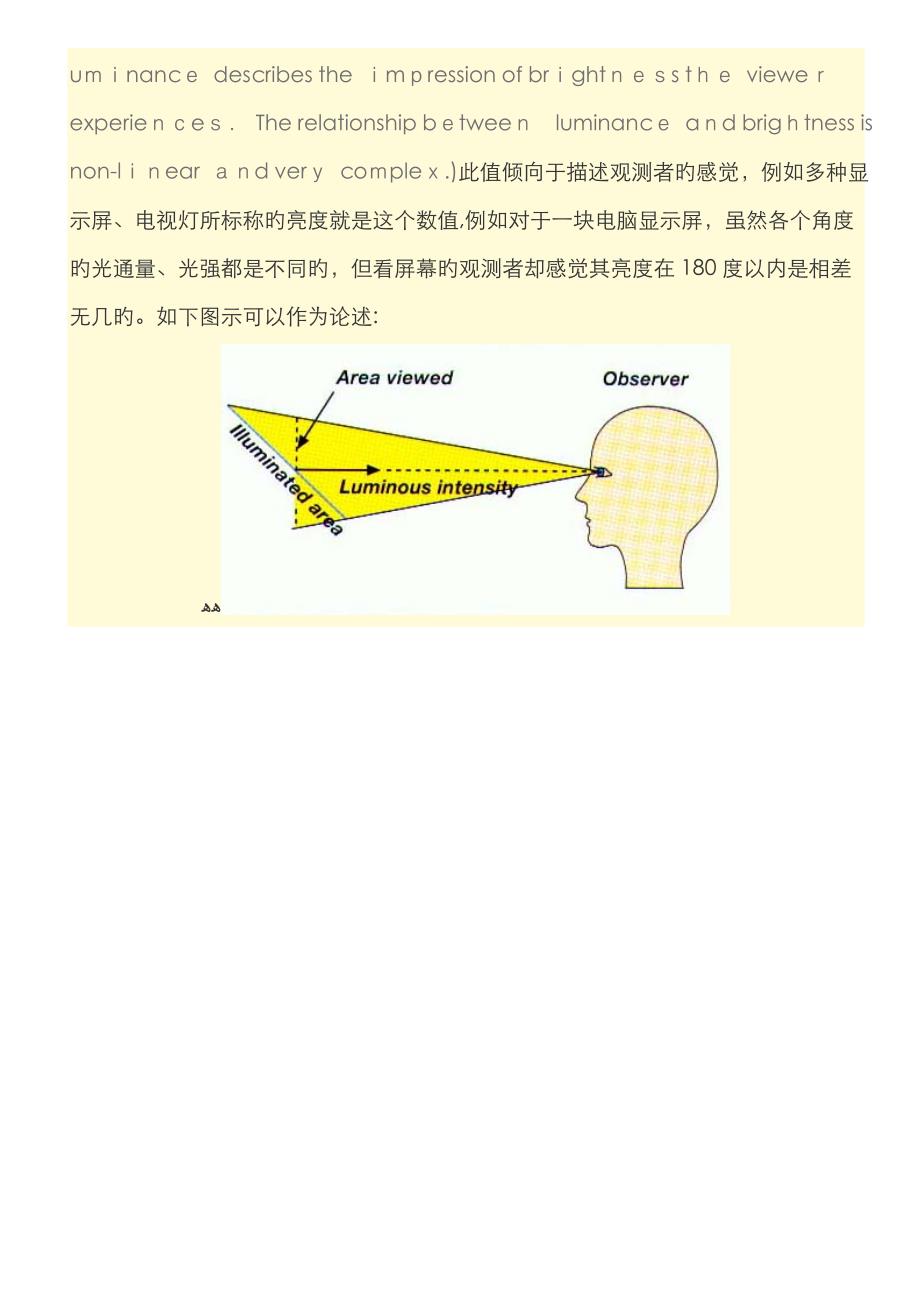 光强、光通量、光照度、光亮度的概念区分_第3页