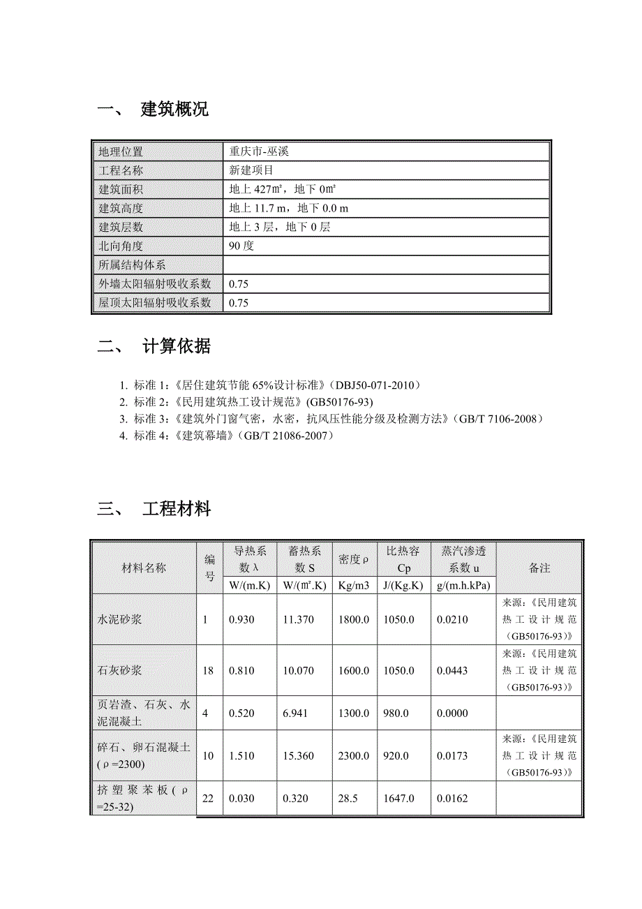 建筑节能计算报告书_第2页