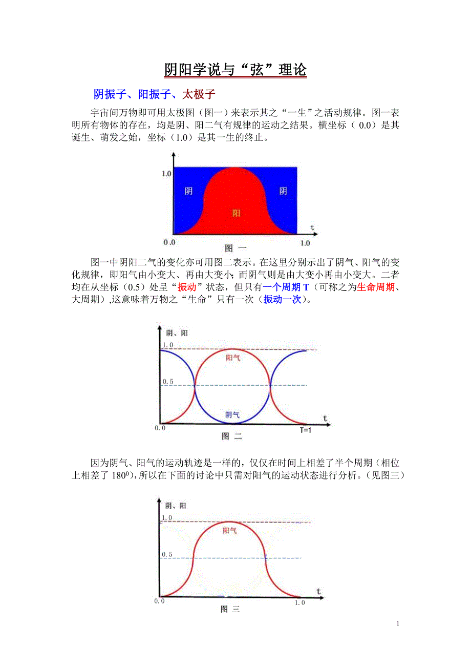弦理论与阴阳学说_第1页