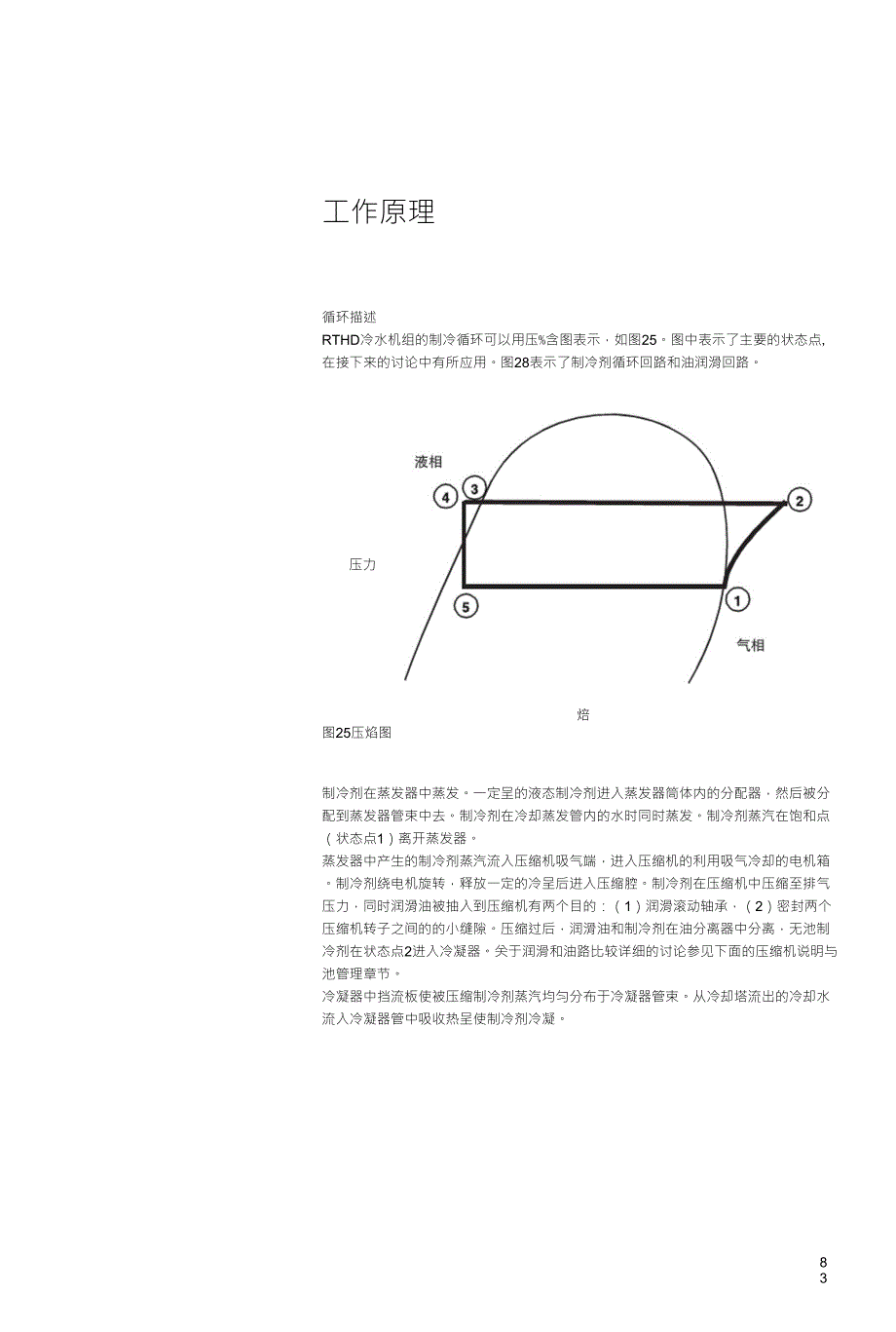 RTHD螺杆式水冷冷水机组工作原理_第2页