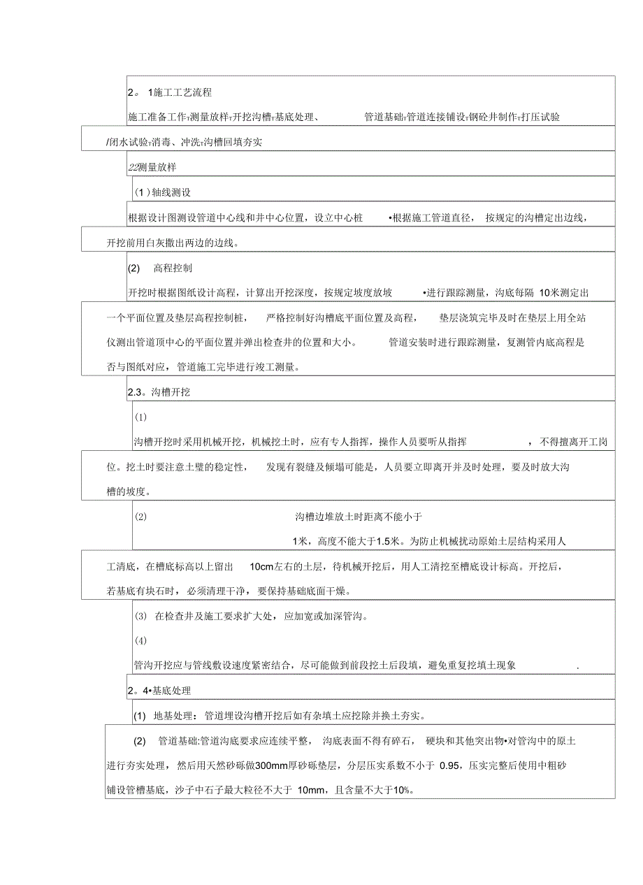 管道工程施工技术交底完整_第3页