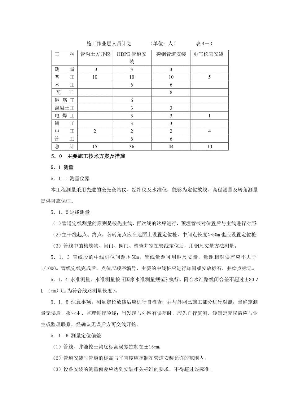 事故缓冲池工艺管道安装施工方案_第3页