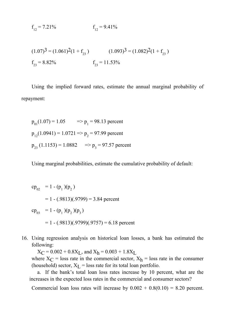 江财金融机构管理的作业及答案_第5页