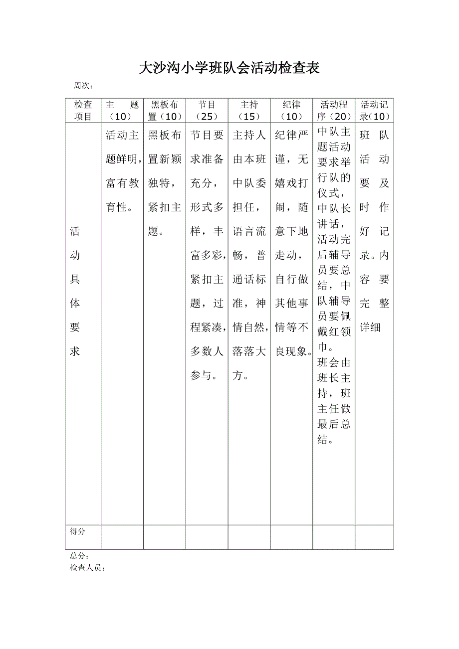 班队会活动制度_第2页