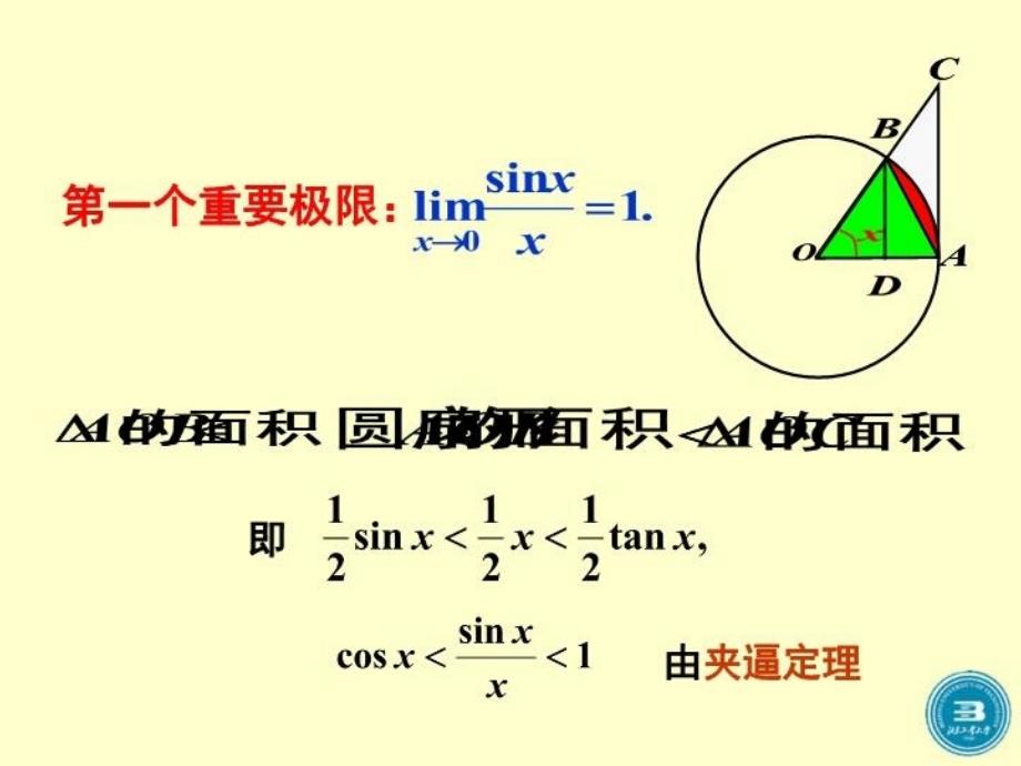 最新大学高数第四节极限存在准则与两个重要极限ppt课件_第5页