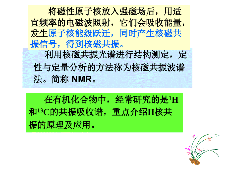 十四章节核磁共振波谱法_第2页