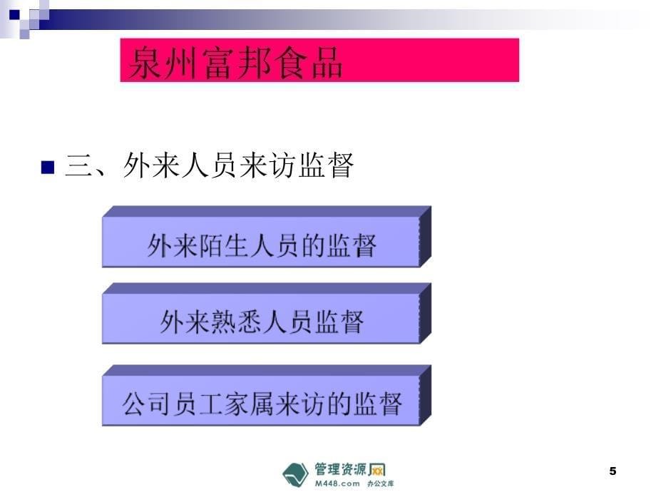 富邦食品公司保安业务知识培训教材物业管理_第5页