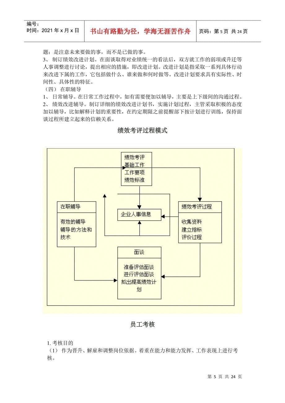 绩效考评的原则与程序_第5页