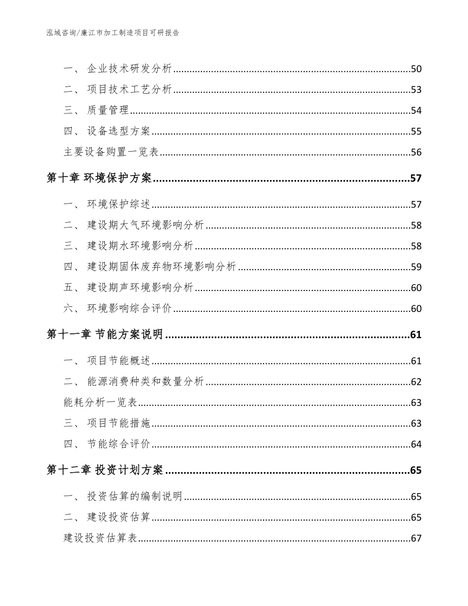 廉江市加工制造项目可研报告参考模板_第3页