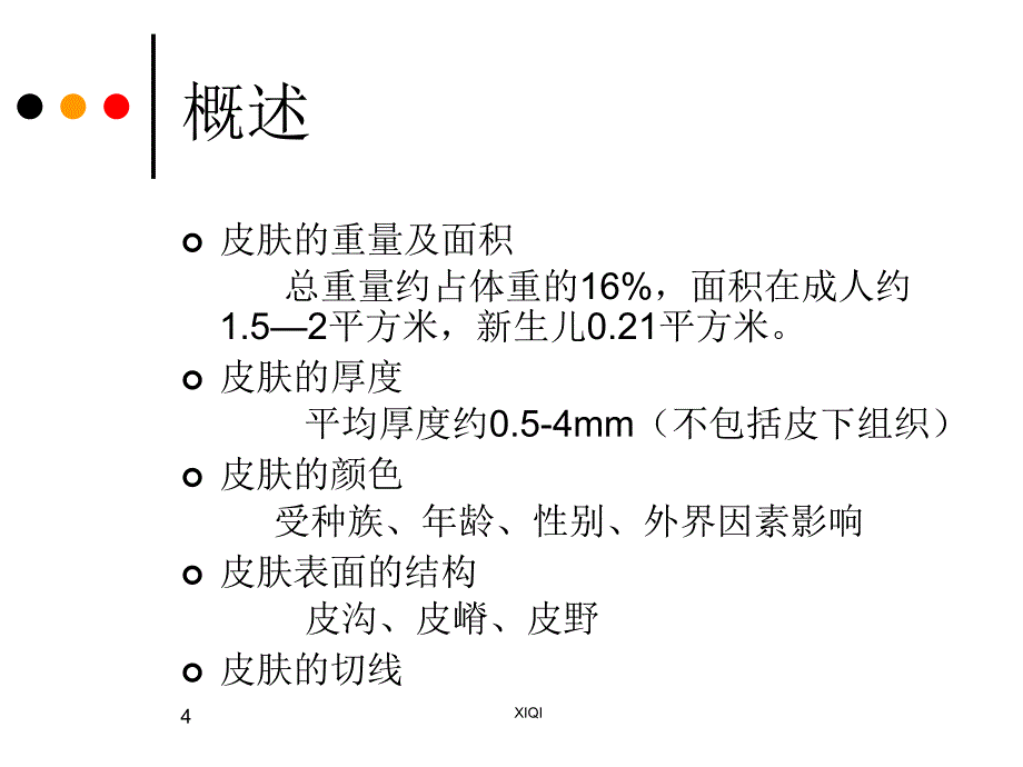 皮肤的解剖和组织结构学习课件_第4页