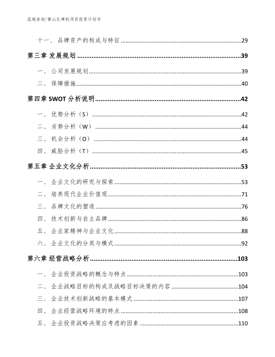 黄山扎啤机项目投资计划书（模板范本）_第3页