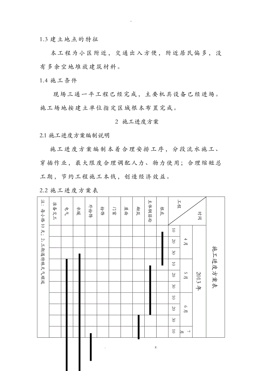 云鼎家园22#工程施工组织设计及对策_第2页