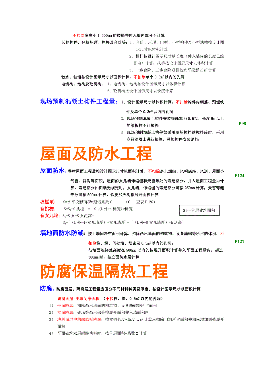 土建预算手算公式_第3页