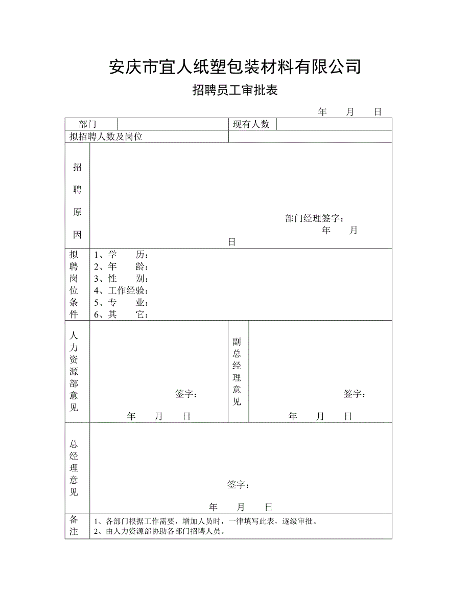 人事部表格大全页_第4页