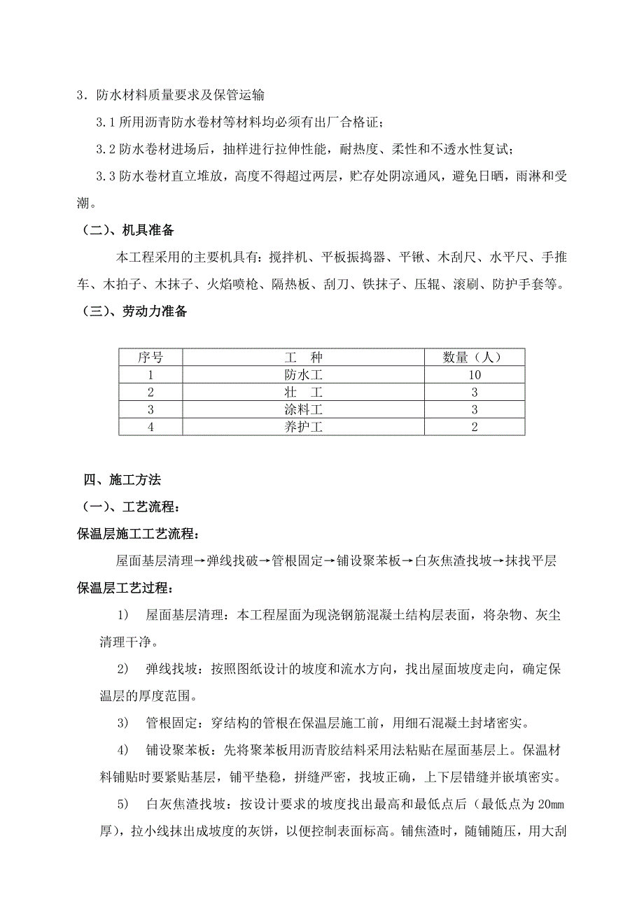 洞庭路项目屋面保温施工方案_第2页