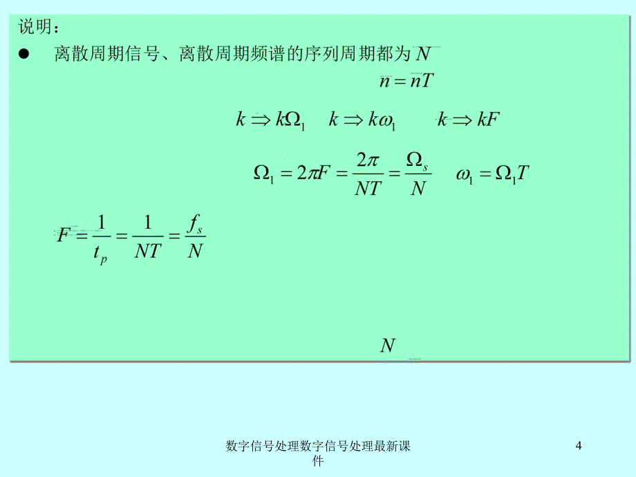 数字信号处理数字信号处理最新课件_第4页