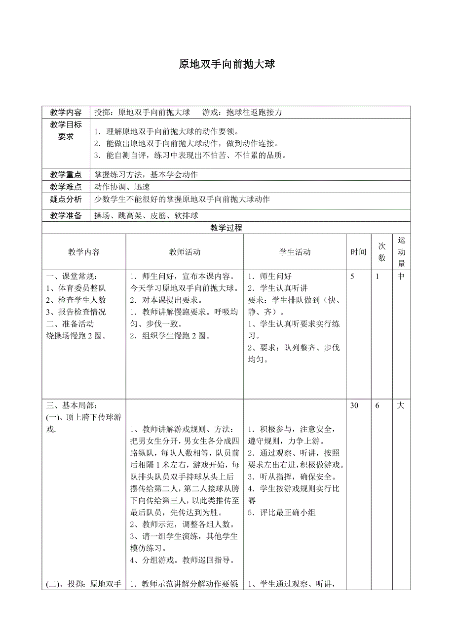 原地双手向前抛大球_第1页