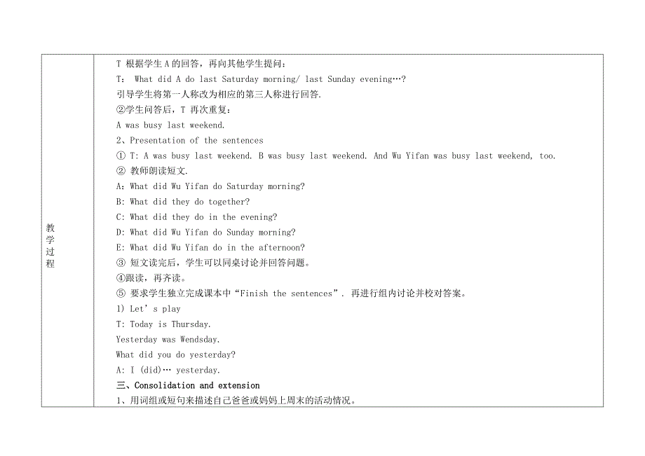 PEP小学六年级英语下册Unit 3 Part A Let’s read_第2页