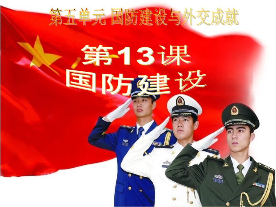 第13课国防建设中华书局共48页_第1页