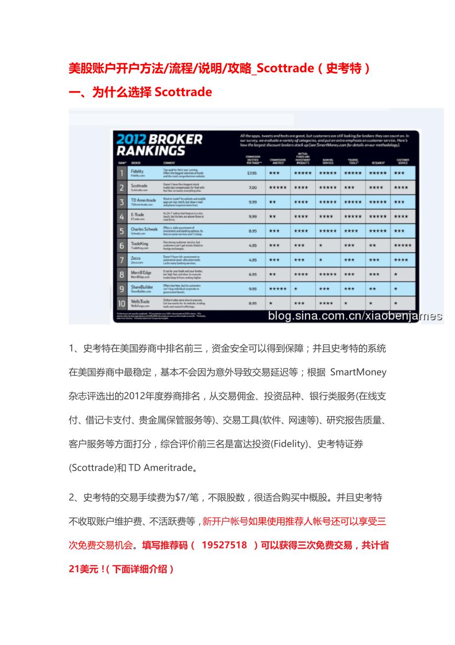 美股账户开户方法流程说明攻略_Scottrade(史考特)_第1页