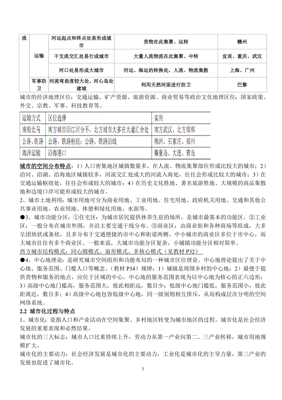 湘教版地理必修二知识点总结——精校版_第3页