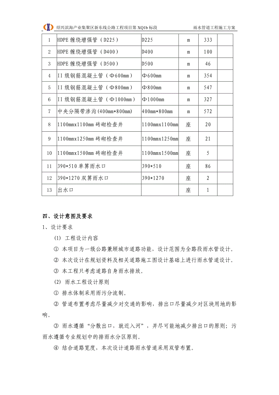 雨水管道工程施工方案_第3页