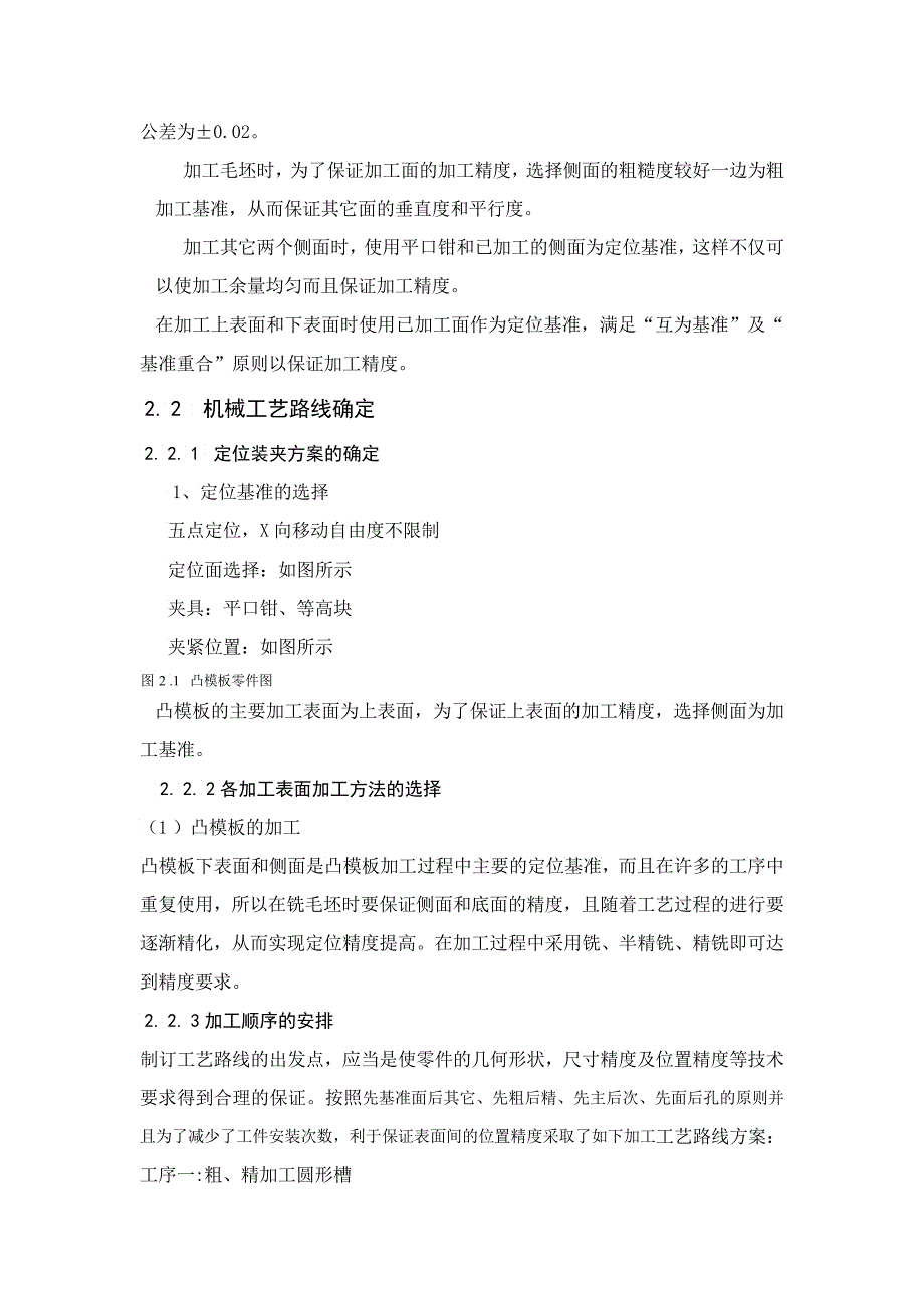 凸模板数控加工工艺设计_第2页