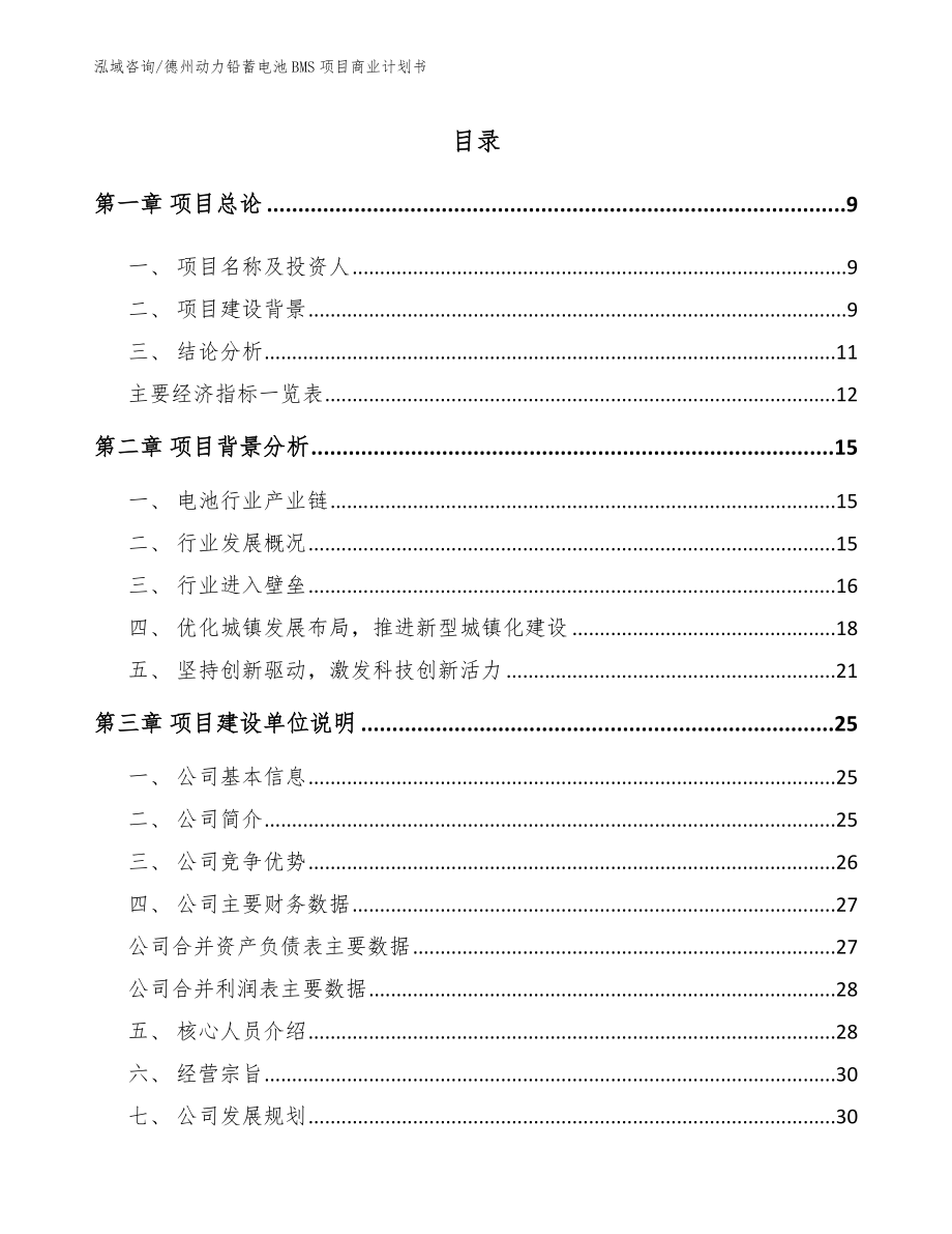 德州动力铅蓄电池BMS项目商业计划书_第2页